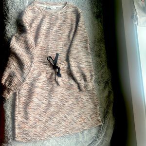 LOFT top and skirt brown and black set in medium